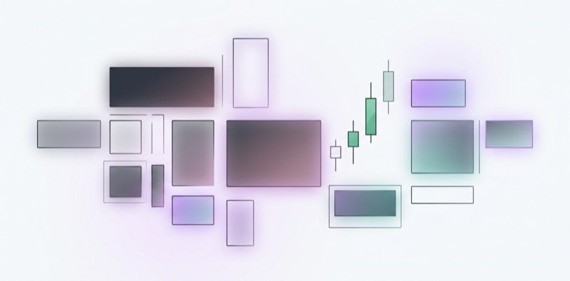 NYSE and NASDAQ buildings with buyer-seller match diagram